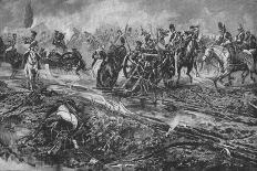 'The Union Brigade Capturing the French Guns at Waterloo', 1902-William Barnes Wollen-Giclee Print