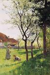 April in the Meadows-William Bartlett-Framed Stretched Canvas