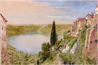 Lake Nemi, 1862