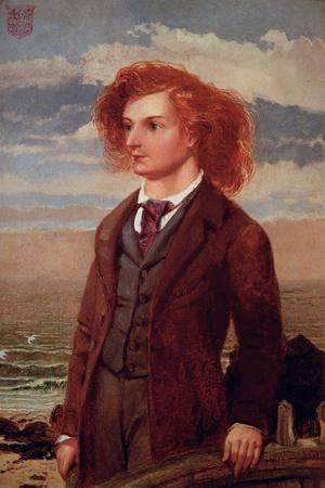 Portrait of Algernon Charles Swinburne (1837-1909)
