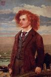 Portrait of Algernon Charles Swinburne (1837-1909)-William Bell Scott-Giclee Print