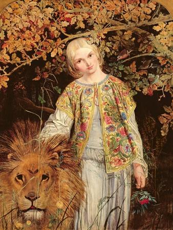 Una and the Lion, Exh. 1860