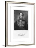 William Beresford, 1st Viscount Beresford, British Soldier and Politician, 1830-Peltro William Tomkins-Framed Giclee Print