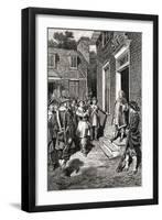 William Berkeley Addressing Rebels-null-Framed Giclee Print