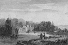 'Lady Howe's Villa', 1809-William Bernard Cooke-Framed Stretched Canvas
