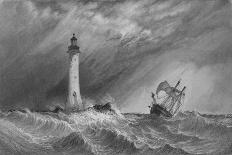 'Eddystone Light-House', 1836-William Bernard Cooke-Giclee Print