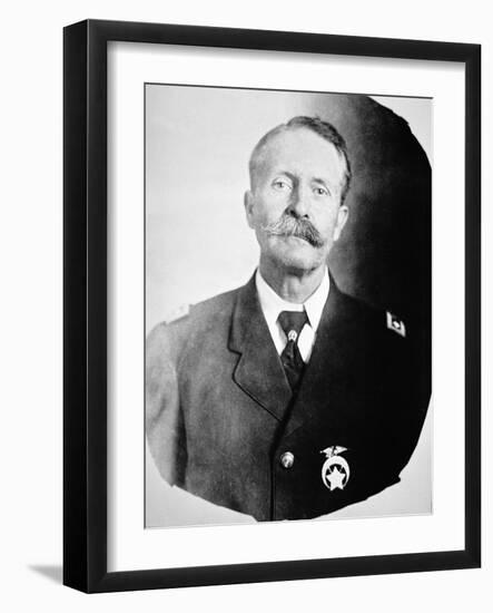 William 'Bill' Tilghman (1854-1924) (B/W Photo)-American Photographer-Framed Giclee Print