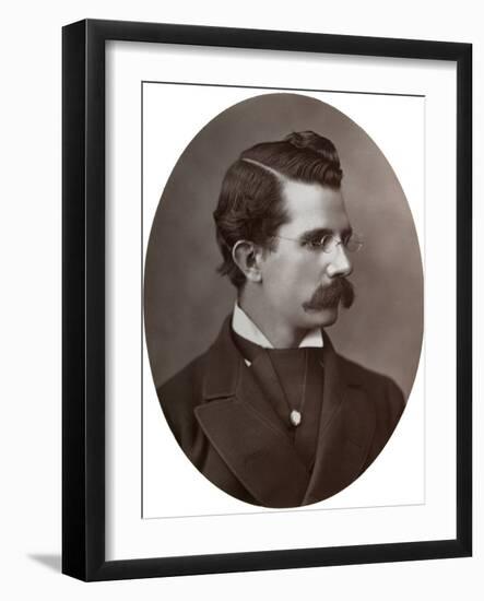 William Black, British Novelist, 1877-Lock & Whitfield-Framed Photographic Print