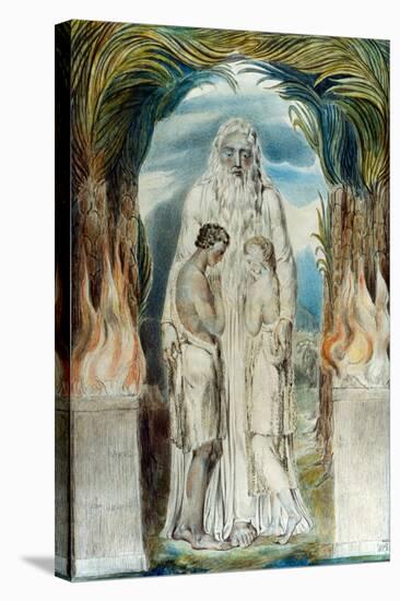 William Blake: Adam & Eve-null-Stretched Canvas