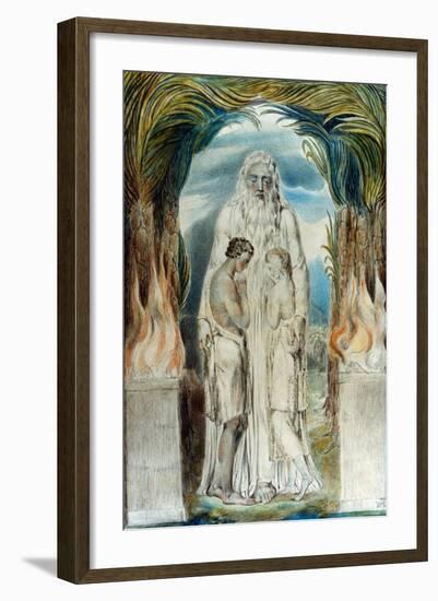 William Blake: Adam & Eve-null-Framed Giclee Print