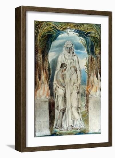 William Blake: Adam & Eve-null-Framed Giclee Print