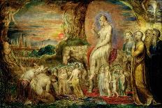 God Judging Adam-William Blake-Giclee Print