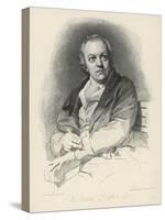 William Blake English Artist Poet and Mystic-Luigi Schiavonetti-Stretched Canvas