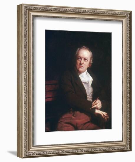 William Blake, English mystic, poet, artist and engraver, 1807. Artist: Thomas Phillips-Thomas Phillips-Framed Giclee Print