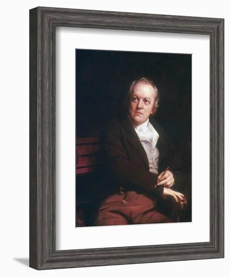 William Blake, English mystic, poet, artist and engraver, 1807. Artist: Thomas Phillips-Thomas Phillips-Framed Giclee Print