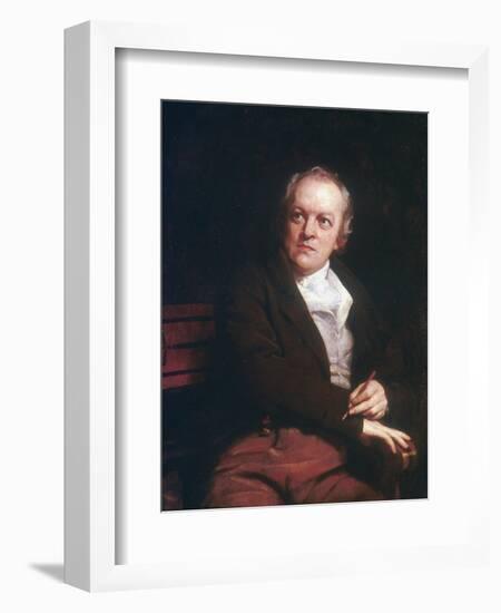 William Blake, English mystic, poet, artist and engraver, 1807. Artist: Thomas Phillips-Thomas Phillips-Framed Giclee Print