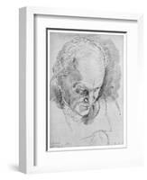 William Blake, English Mystic, Poet, Artist and Engraver, 19th Century-John Linnell-Framed Giclee Print