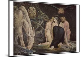 William Blake (Hekate) Art Poster Print-null-Mounted Poster