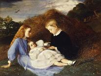 Portrait of Hungerford, Amy and Dorothea Wren Hoskyns-William Blake Richmond-Giclee Print