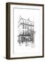 William Blake's House, Soho, London, 1912-Frederick Adcock-Framed Giclee Print