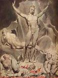 'Satan Arousing the Rebel Angels', 1808-William Blake-Giclee Print