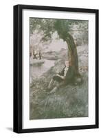 William Blake Sits in the Sun-Charles Mills Sheldon-Framed Giclee Print