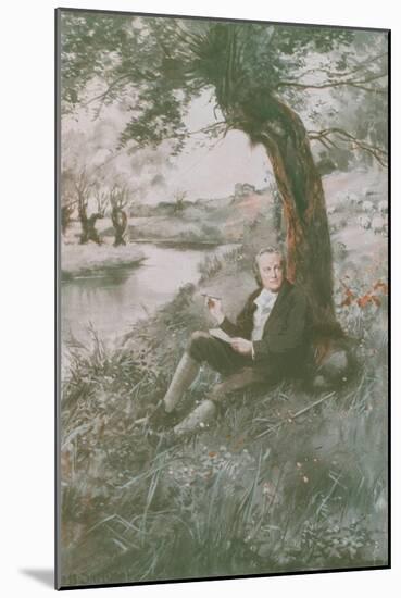 William Blake Sits in the Sun-Charles Mills Sheldon-Mounted Giclee Print