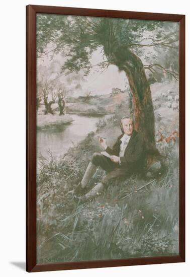 William Blake Sits in the Sun-Charles Mills Sheldon-Framed Giclee Print