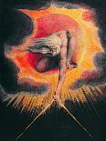 Then Went Satan Forth from the Presence of the Lord, 1825-William Blake-Giclee Print