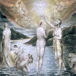 God Judging Adam-William Blake-Giclee Print