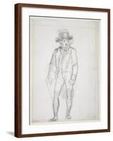 William Blake Walking-George Richmond-Framed Giclee Print