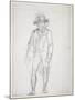 William Blake Walking-George Richmond-Mounted Giclee Print