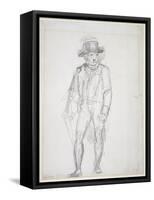 William Blake Walking-George Richmond-Framed Stretched Canvas