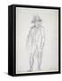 William Blake Walking-George Richmond-Framed Stretched Canvas