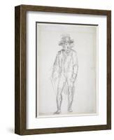 William Blake Walking-George Richmond-Framed Giclee Print