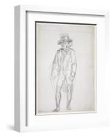 William Blake Walking-George Richmond-Framed Giclee Print