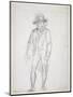 William Blake Walking-George Richmond-Mounted Giclee Print