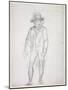 William Blake Walking-George Richmond-Mounted Giclee Print