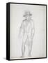 William Blake Walking-George Richmond-Framed Stretched Canvas