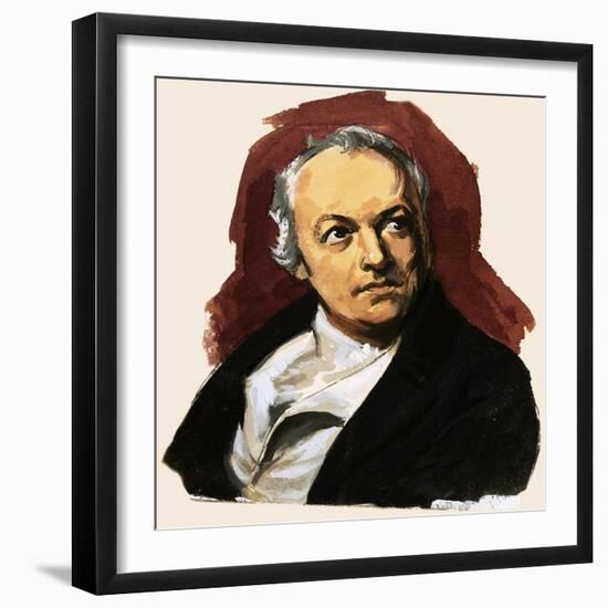 William Blake-Ralph Bruce-Framed Giclee Print