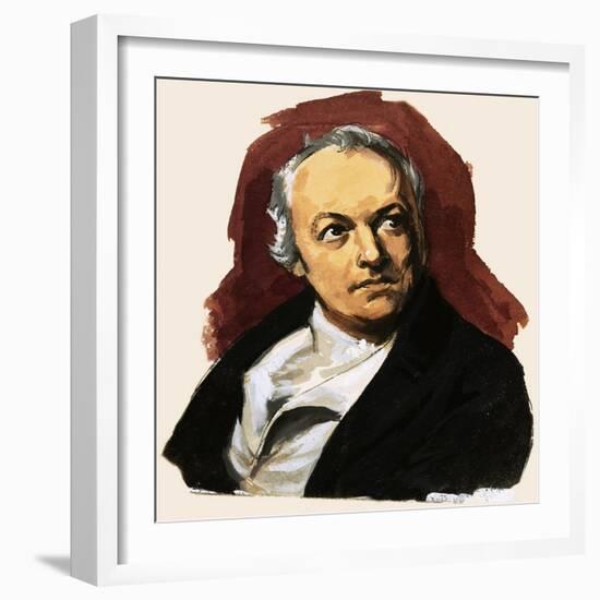 William Blake-Ralph Bruce-Framed Giclee Print