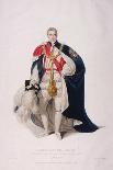 Knight of the Garter in Ceremonial Costume, 1824-William Bond-Framed Giclee Print