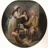 The Farmer's Visit to his Married Daughter in Town, 1789, (1915)-William Bond-Framed Giclee Print