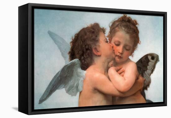 William Bouguereau Le Premier Baiser The First Kiss Art Print Poster-null-Framed Stretched Canvas