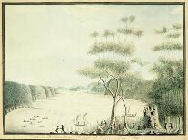 View in Broken Bay, New South Wales, 1788-William Bradley-Giclee Print