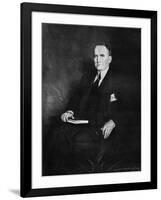 William Brockman Bankhead, Speaker of the House of Representatives, C1937-Howard Chandler Christy-Framed Giclee Print