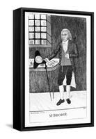 William Brodie, Scottish Cabinetmaker and Criminal, 1788-John Kay-Framed Stretched Canvas