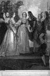 The Prince of Wales and Buckingham Obtain the Kings Consent to Go to Spain, 1793-William Bromley-Giclee Print