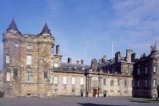 Facade of Holyroodhouse Palace, 1671-1679-William Bruce-Mounted Giclee Print