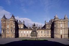 Facade of Holyroodhouse Palace, 1671-1679-William Bruce-Framed Giclee Print